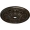 Ekena Millwork Flagstone Ceiling Medallion (Fits Canopies up to 3 7/8"), 30"OD x 3 7/8"ID x 3 1/4"P, Stone Hearth CM30FLSHF - alternate 2